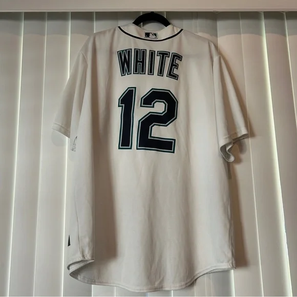 Seattle Mariners Evan White Jersey - Picture 2 of 5